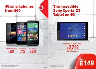 Vodafone advertising