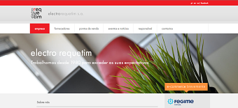Website for Eletrorequetim Company