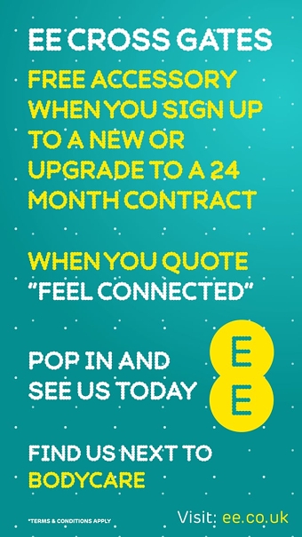 EE Leeds - Outdoor Display