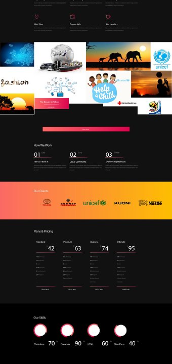 UI/UX - Homepage - Concept
