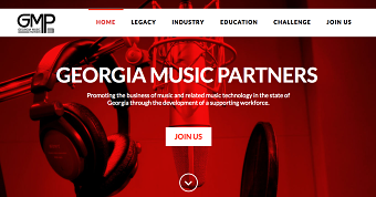 Georgia Music Partners Website