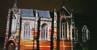 Keble Chapel Illumination