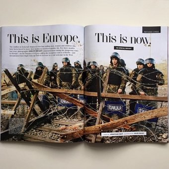 This is Europe. This is now.