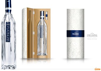 Finlandia Platinum Launch Packaging