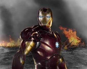 Ironman painting