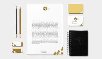 Honey farm branding