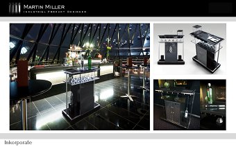 The Gherkin - Martini Station