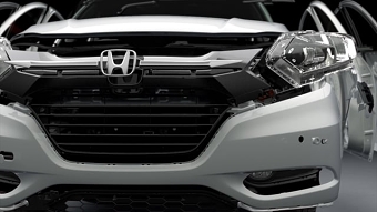 Honda HRV Explosion