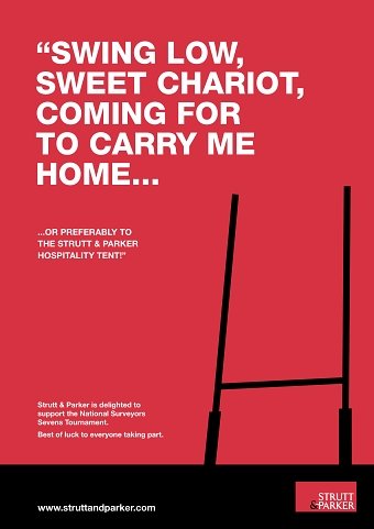 Creative advertising for Strutt & Parker