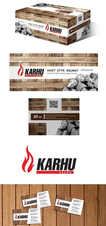 Design project of the package and logo for TM KARHU