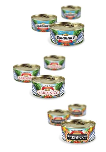 The project to create the design for the label TM SARDINKY