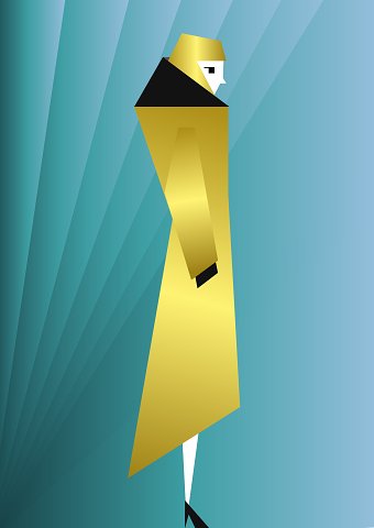 Lady Art Deco