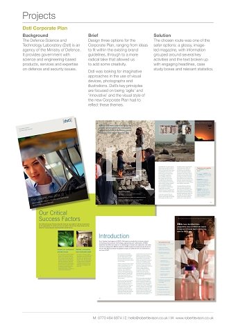DSTL Corporate Plan 2010-2015