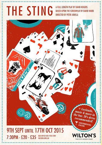 Wilton's Music Hall Poster Design The Sting