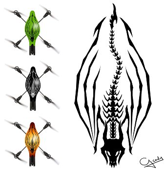 AR Drone Decals
