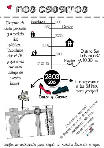 Tarjeta de boda