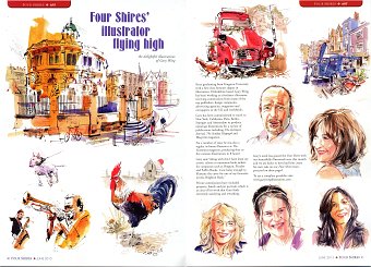 Illustrator Flying High