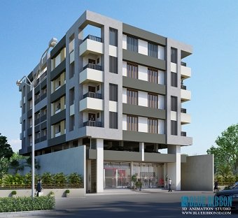 3d exterior rendering