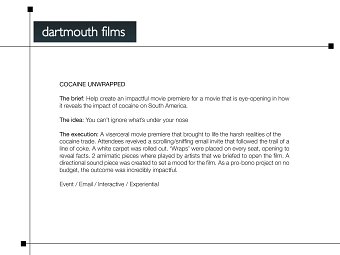 COCAINE UNWRAPPED