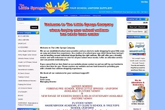 Little Sprogs Website design and build