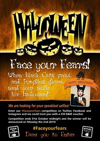 Face Your Fears Halloween Competition for Apprentices