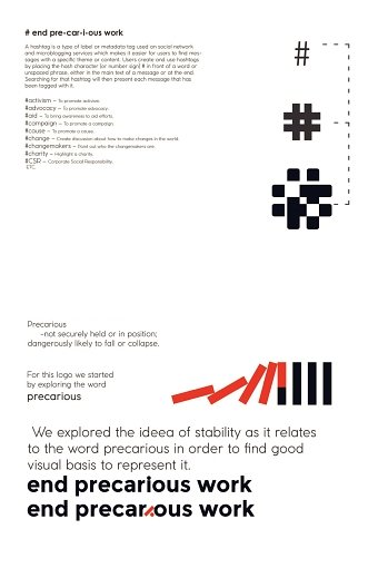 End Precarious Work logo