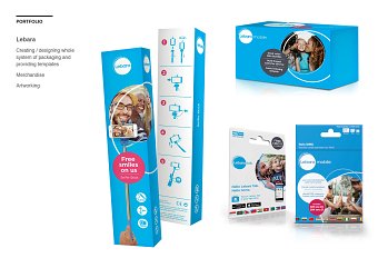 System of packaging for Lebara