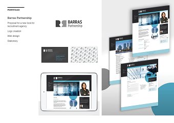 Corporate website for Barras