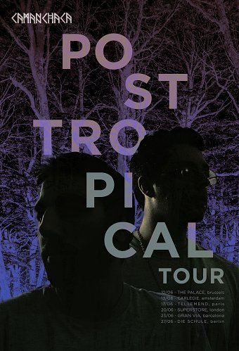 Camanchaca´s tour poster