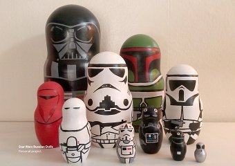 Star Wars Russian Dolls