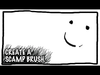 How to create a 'Scamp Brush' in Illustrator