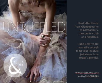 Copywriting and branding for Tulle&, a new fashion brand.