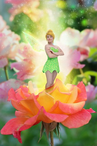 Tinker Bell Cosplayer