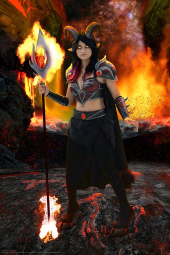 Satyr Cosplayer