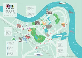 Food Map Design