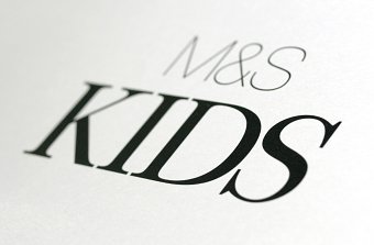 New Brand identity for M&S baby and kids