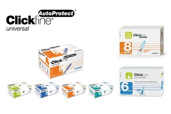 Packaging Design - Needle Products - Clickfine, Ypsomed