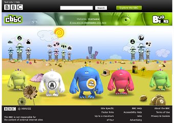 BUGBEARS - Website for CBBC, where children could discuss their problems anonymously.