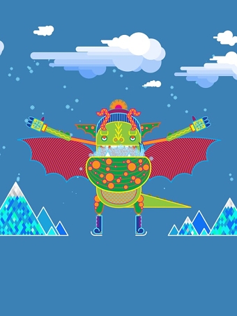 Looming Land. Nigel the Uptight Dragon