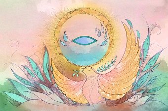 Illustration for 'A Singing Heart' blog
