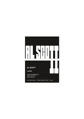 Al Scott identity and business card
