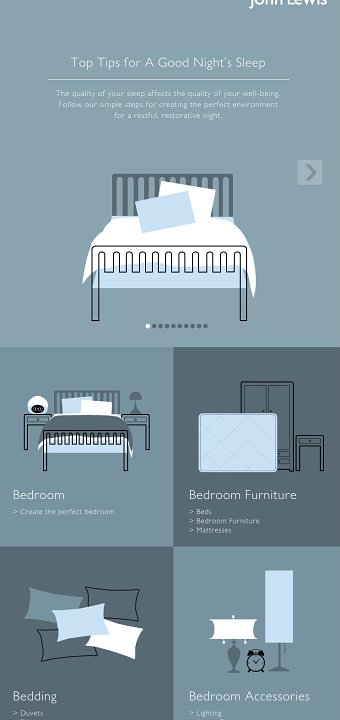 Top tips for a good night's sleep