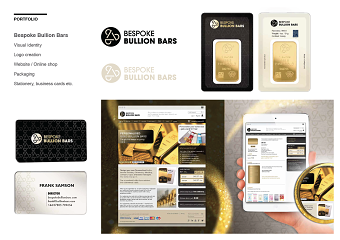 Bespoke Bullion Bars visual identity
