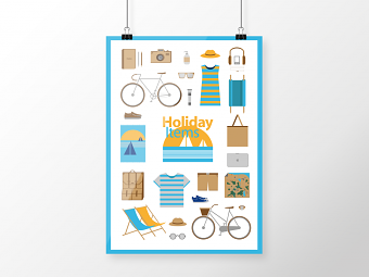 Holiday Items / poster