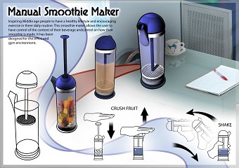 Manual Smoothie Maker
