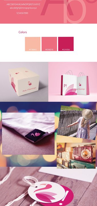 Pink! Flamingo Branding