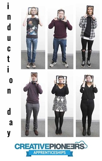 New recruits - Induction Day