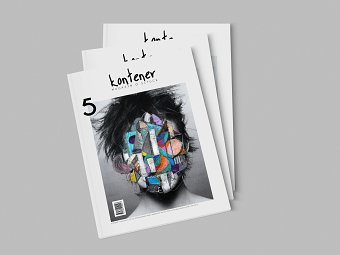 Kontener - artistic magazine [study project]