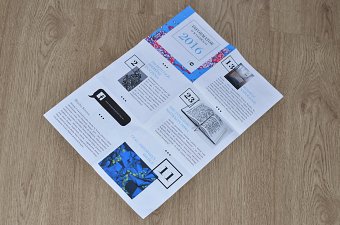 Informator - leaflet about exhibitions UAP project