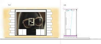 Shopwindow Videomapping